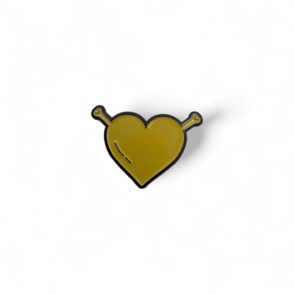 Shrek Heart Enamel Pin